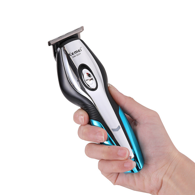 Hair Clipper Fader Set 5W Rechargeable Grooming Kit with Trimmer Nose Clipper and Beard Shaver USB Charging Not Waterproof