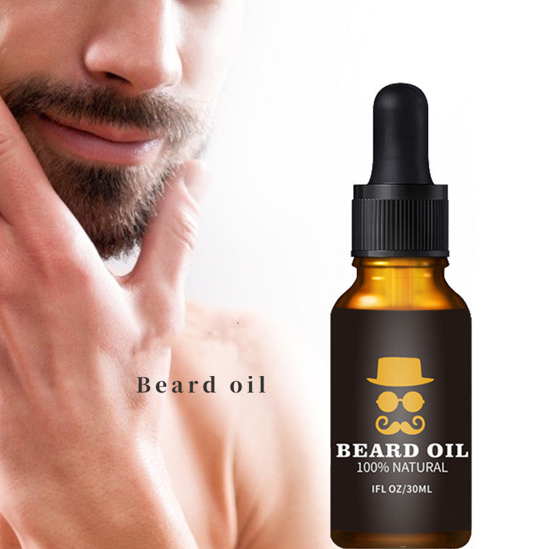 Beard Oil and Beard Cream Set 30ml Oil 60g Balm with Vitamin E Plant Extracts Moisturize Soften Promote Growth