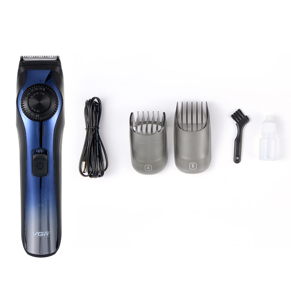 VGR Trimming Hair Clipper 5W USB Fast Charge 1.5h 120 Min Use with 2 Combs