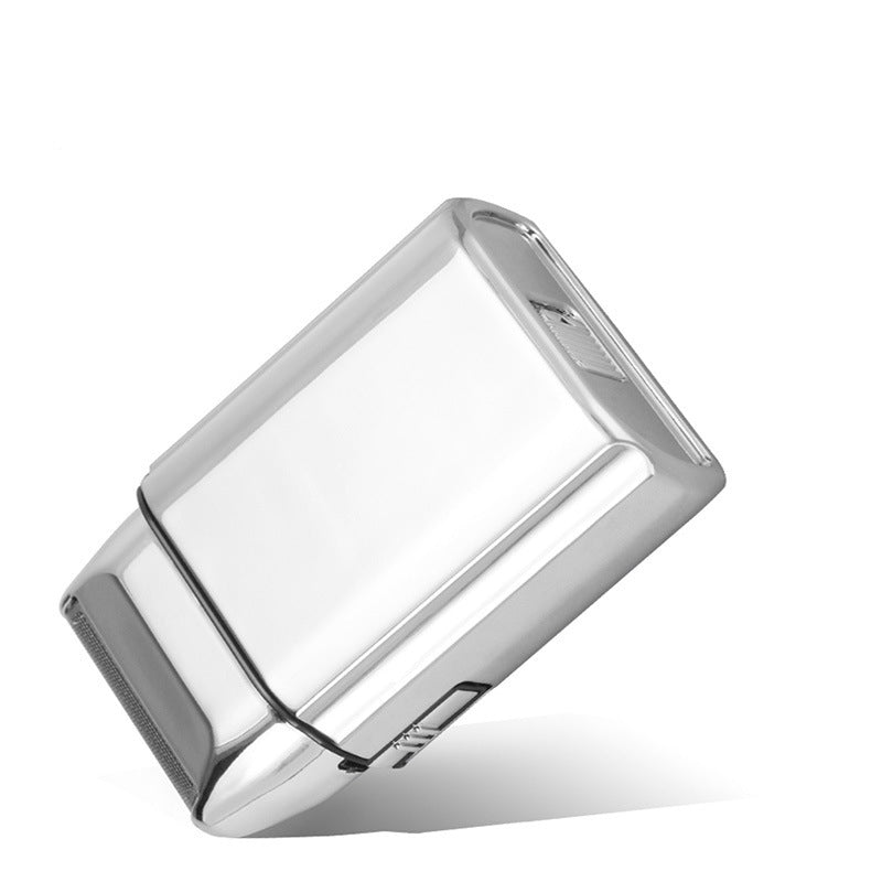 Single Head Electric Razor - Mirror Finish Ultra-Thin Mesh Shaver Zinc Alloy
