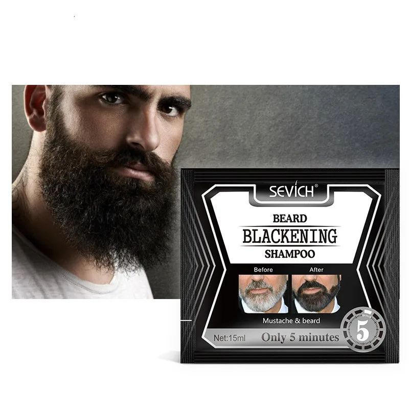 Men Efficient Blackening Beard Coloring Nouri