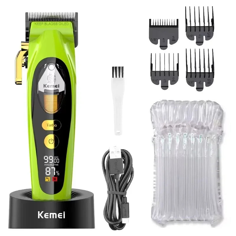 Hair Clipper Barber Professional Beard Hair Trimmer 9000 RPM