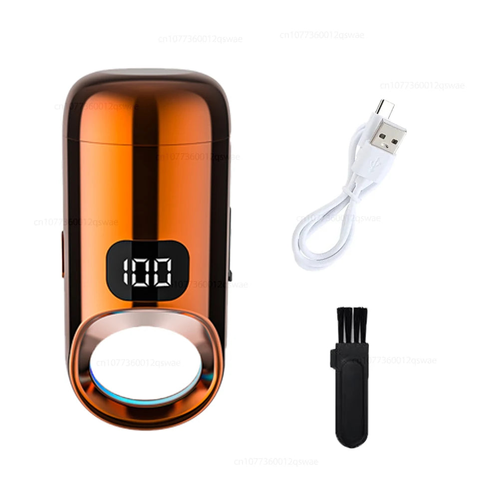 Electric Shaver Charging Mini Pocket Travel Razor Portable Shaver