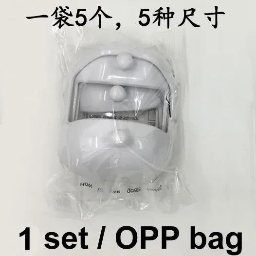 5 PCS Goat Beard Shaving Styling Template Tool Men Different Size