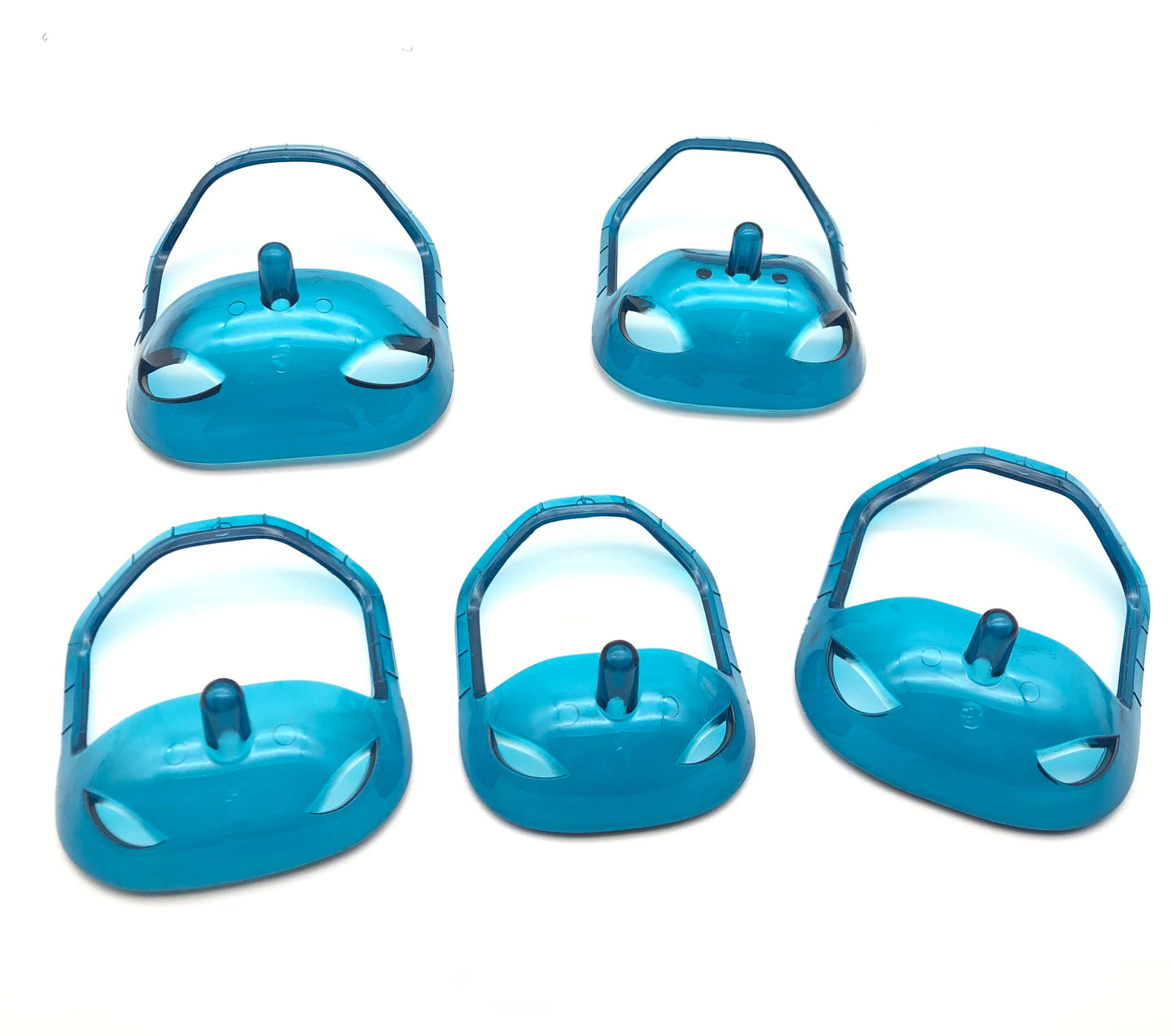5Pcs Set Different Sizes Beard Styling Tools Shaving
