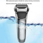 Original Kemei Wet Dry Waterproof LCD Display Electric Shaver Beard