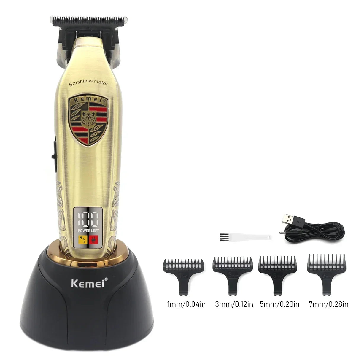 Kemei KM-2236 Brushless Motor Professional Hair Clipper for Men