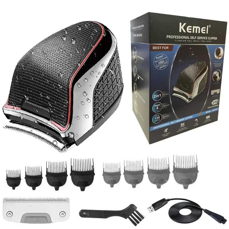 Self-Haircut Electric Beard Hair Trimmer Hair Clipper Machine Rechargeable