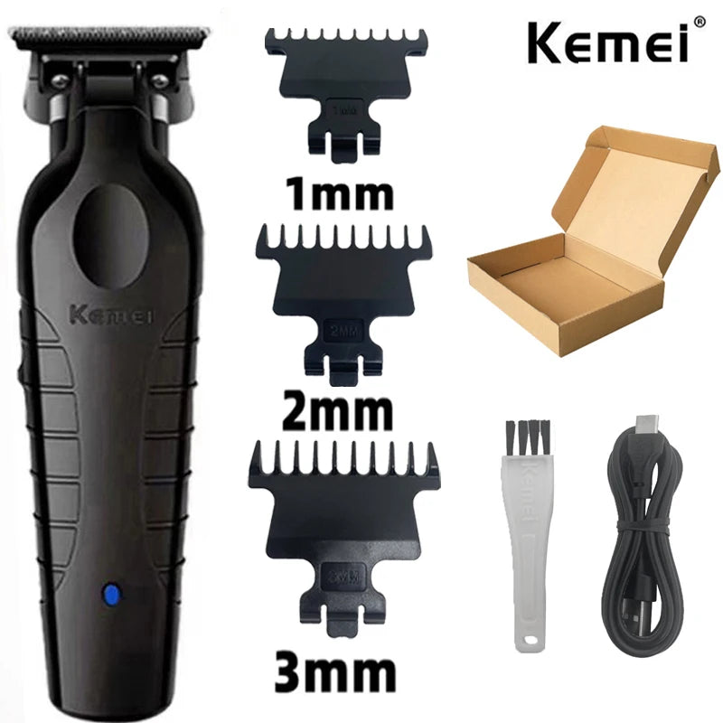 Kemei 2299 Barber Cordless Hair Trimmer Clipper