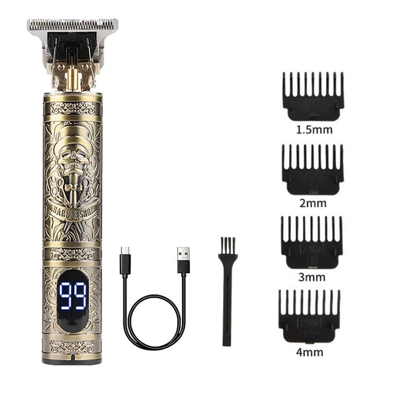 T9 Hair Clipper Electric Clipper Hairdressing USB Electric Shaver