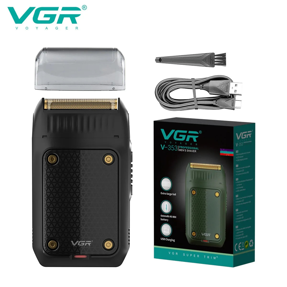 VGR Razor Electric Shaver Professional Hair Trimmer Razors