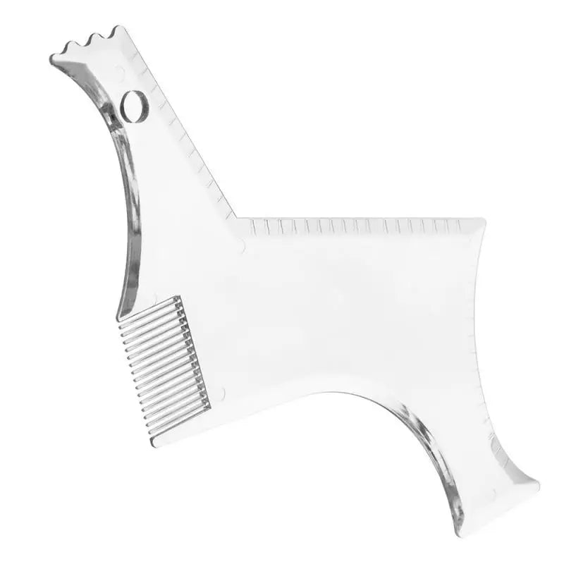 Men Beard Styling Template Stencil Beard Comb Beard Shaping