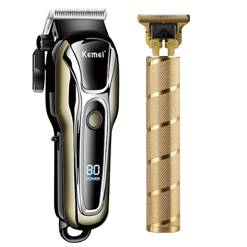 Kemei Hair Clipper Electric Hair Trimmer for Men Electric Shaver