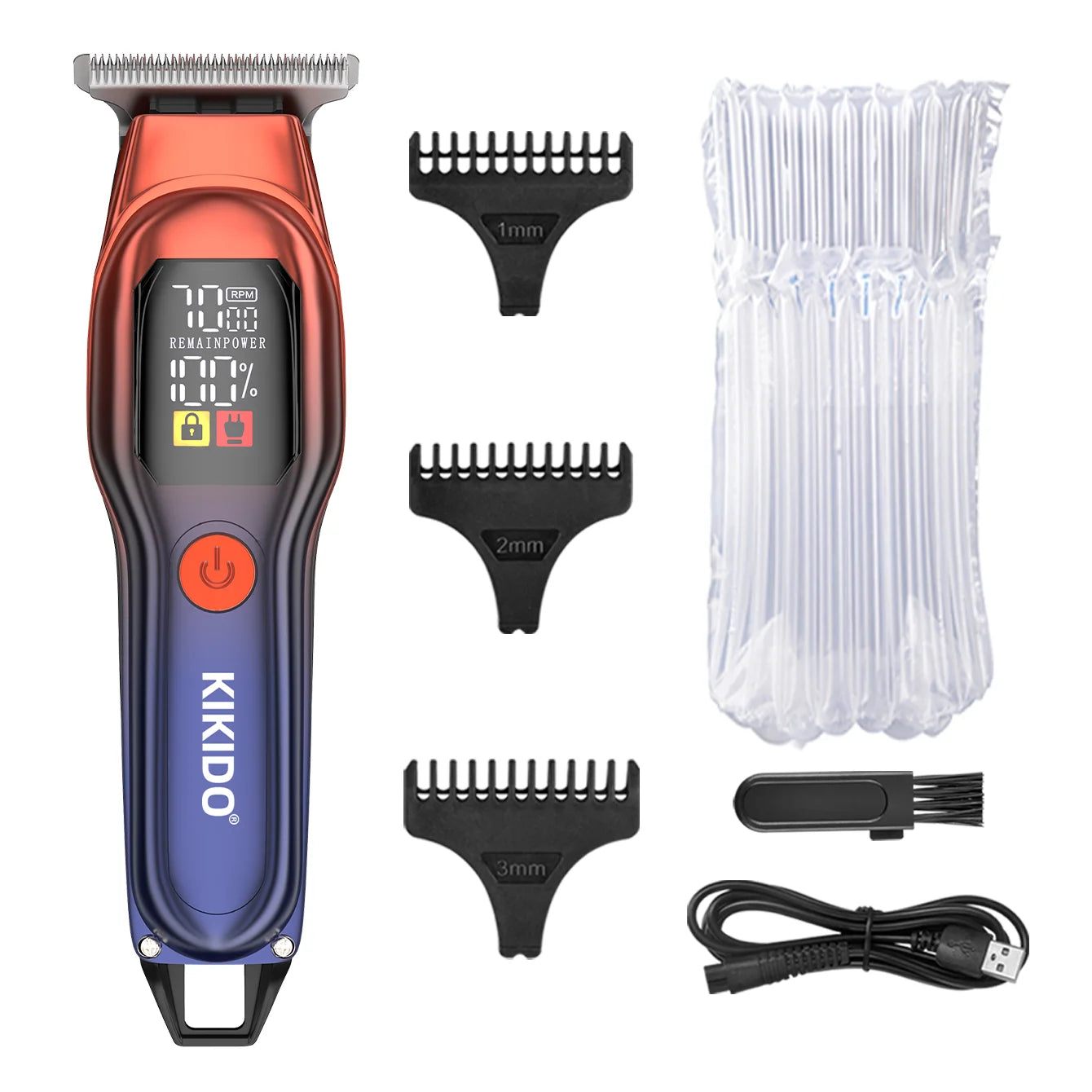 KIKIDO Hair Cutting Machine Cordless Hair Trimmer for Men A2