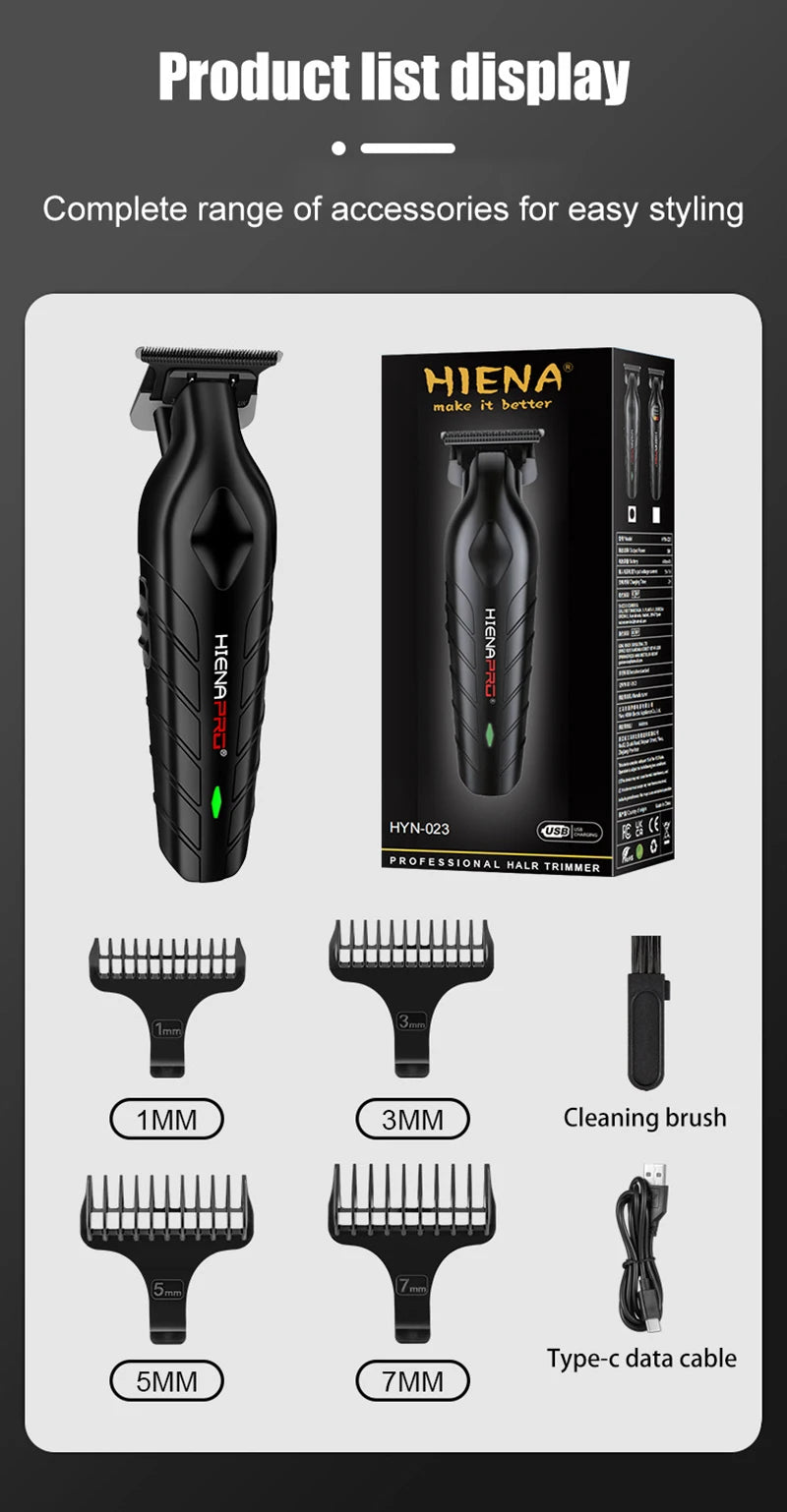 Men Hair Clippers Professional Barber Hair Trimming Clipper