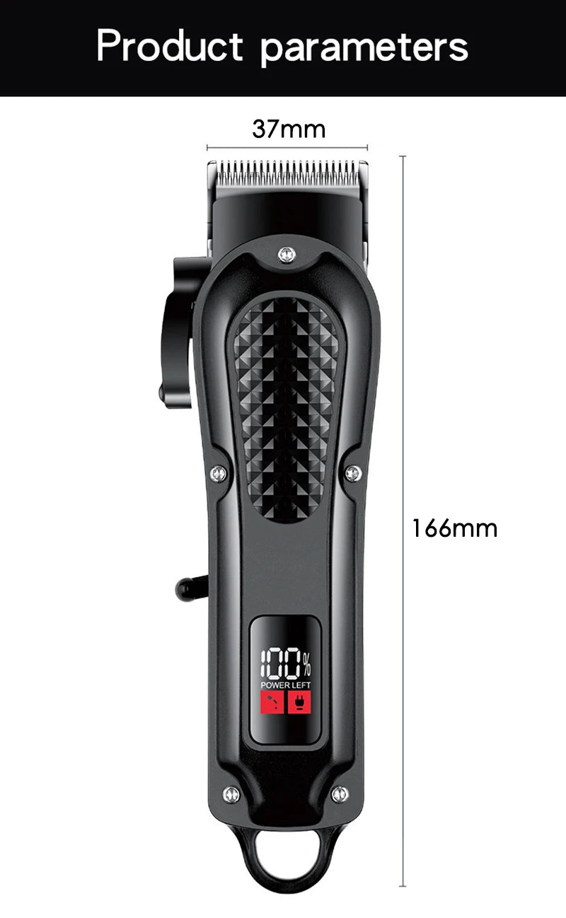 Professional Hair Clipper Cosinion - Rechargeable Hair Trimmer 160min Runtime