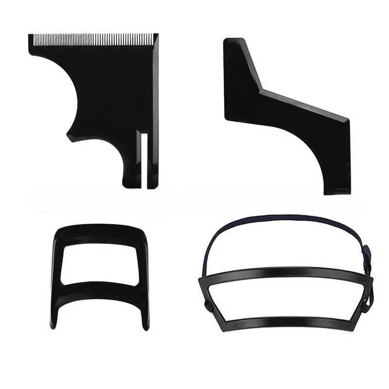 Men Beard Styling Template Stencil Beard Comb for Men