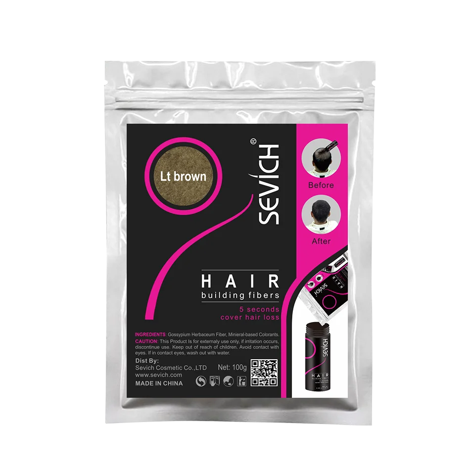 10 Color Keratin Hair Building Fiber Hair Loss Fiber