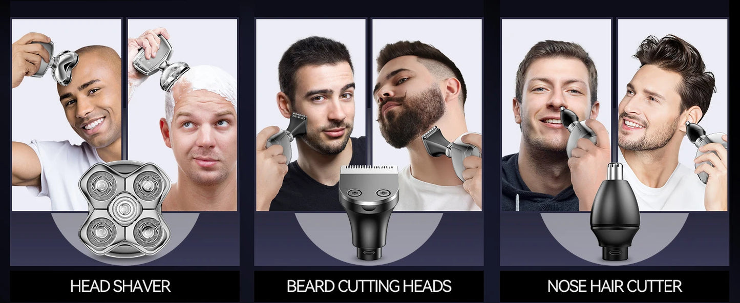 KENSEN S28 Electric Head Shaver for Blad Man Hair Trimmer