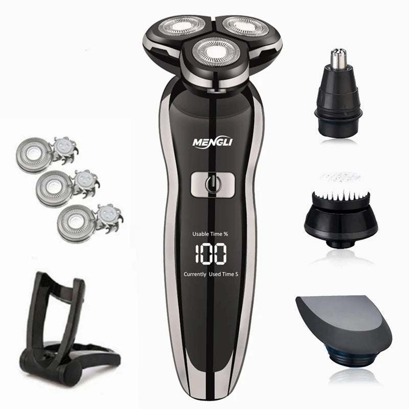 ZOZEN Electric Razor Electric Shaver Washable Rechargeable Clipper