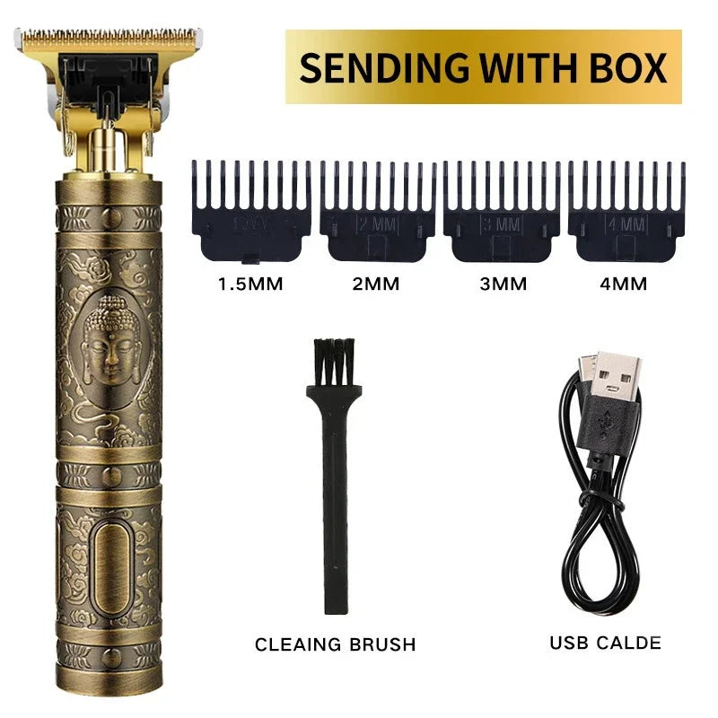 T9 Professional Barber Shop Electric Hair Clippers Salon Sculpting