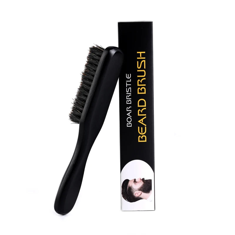 Wild Boar Bristles Material Beech Beard Brush Shaving