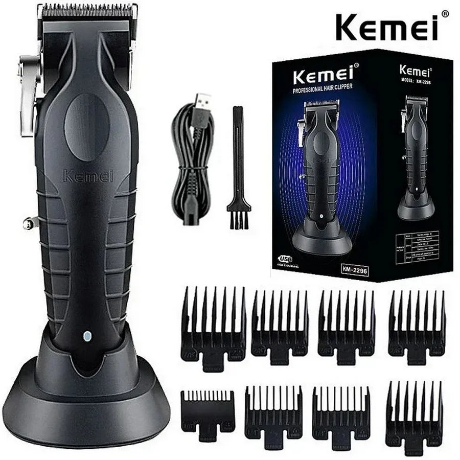 Kemei KM-2296 Professional Hair Clipper Kit Electric Shaver