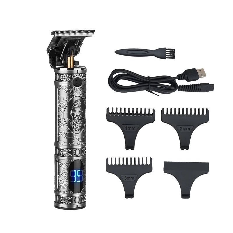 Electric Hair Cut Machine Low Noise Rechargeable Cordless T9