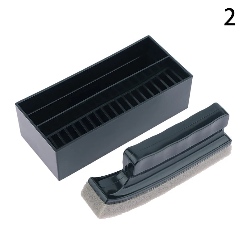 Reusable Countertop Beard Cleaner Sponge Brush Neck