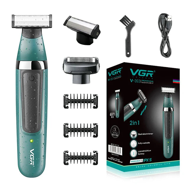 VGR Pubic Hair Removal Intimate Area Places Part Rasor Electric Shaver