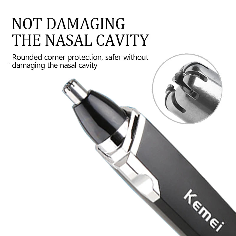 Kemei professional nose hair trimmer hair removal machine