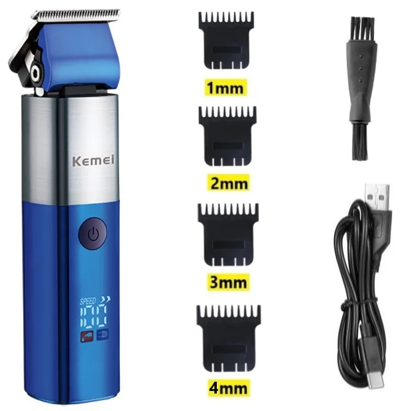 Kemei Professional Hair Clipper Hair Trimmer For Men