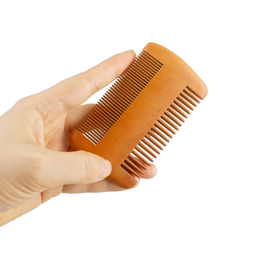 Boar Bristle Wood Beard Brush Hairdresser Shaving Tools