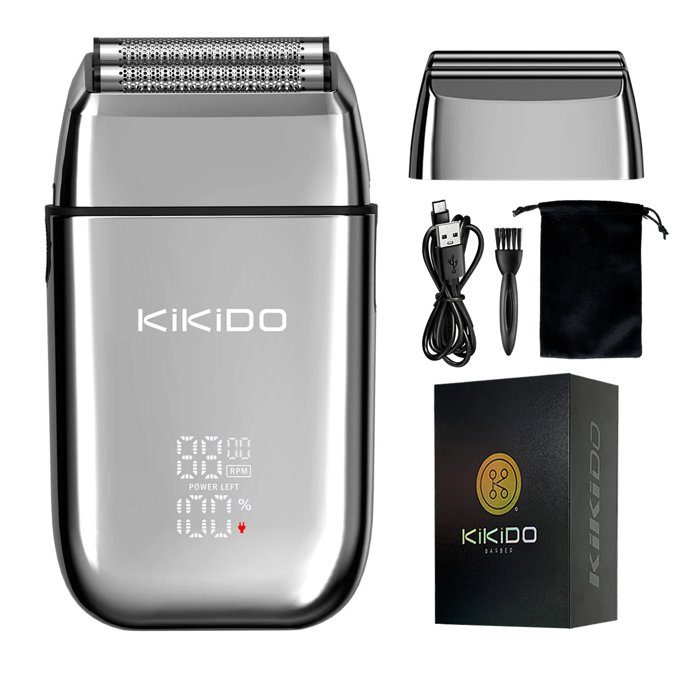 KIKIDO kk-TX2 Wet-Dry Use Electric Floating Blade Shaver