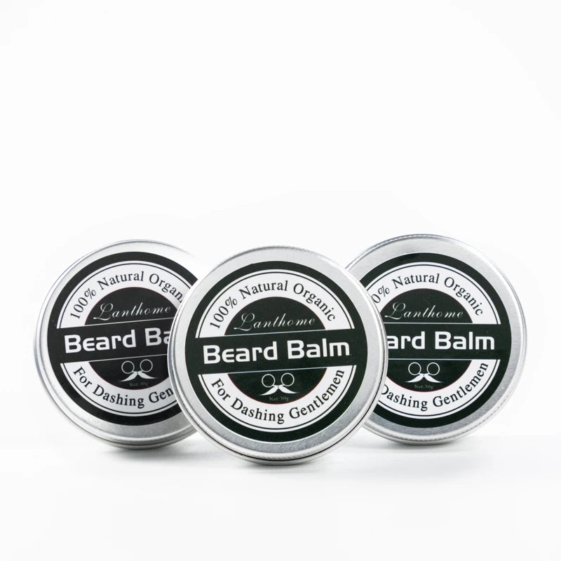 Natural Beard Balm Wax Beard Growth Balm for Men