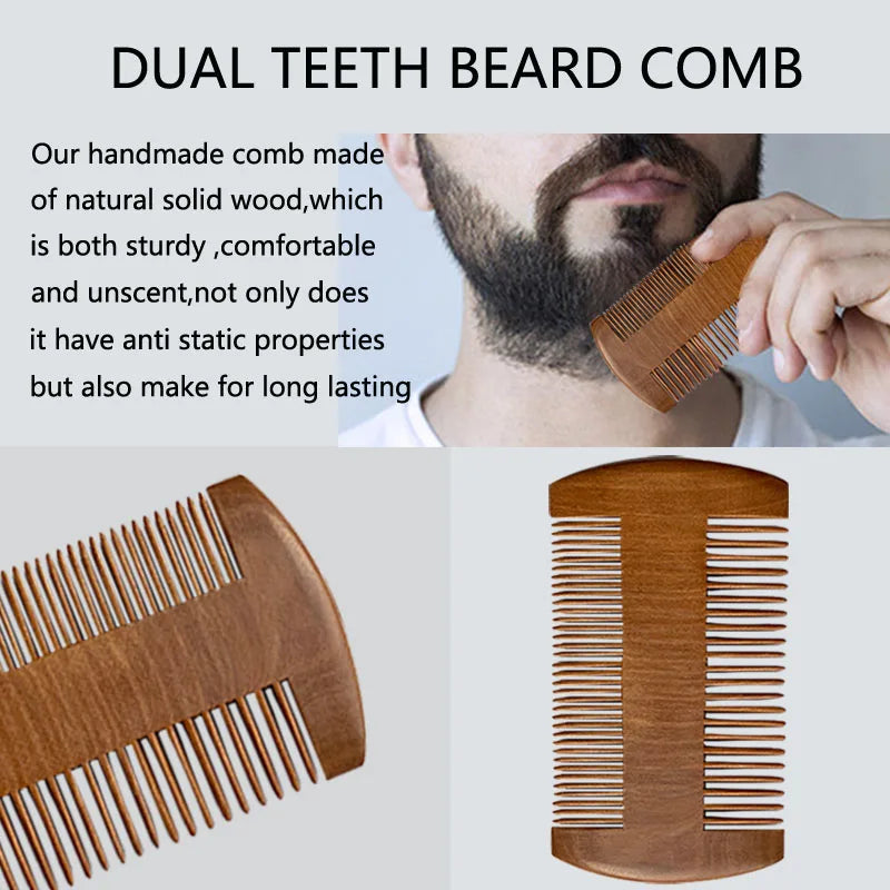 Father's Day Gift Men's Beard Care 4-Piece Set