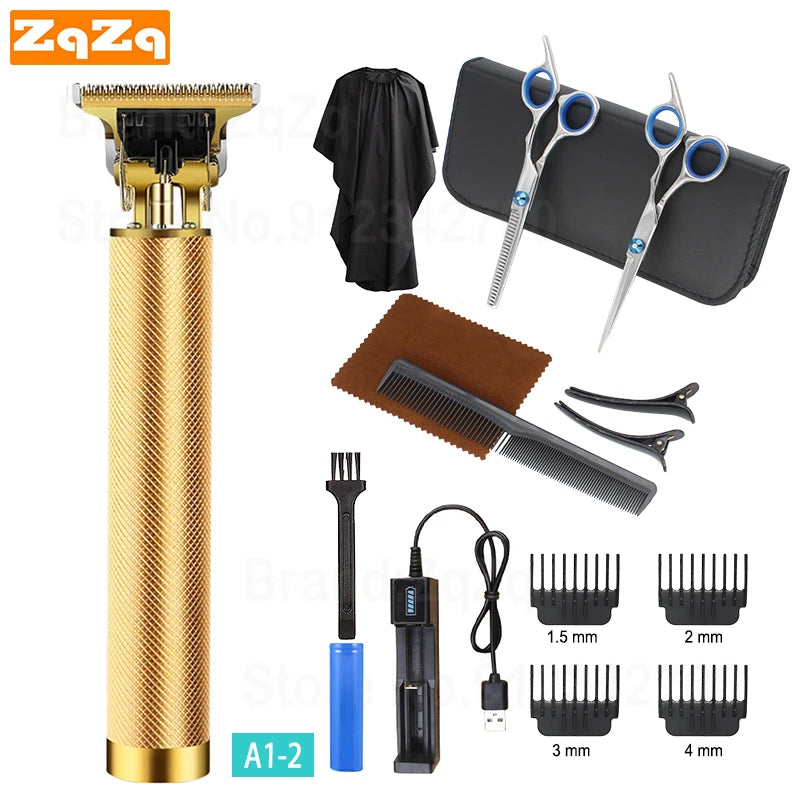 Hair Trimmer Clipper Rechargeable Hair Clipper Men Trimmer