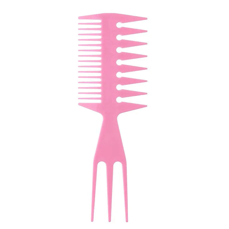 New Hair Texturizer Brush 3-In-1 Big Teeth Double Side
