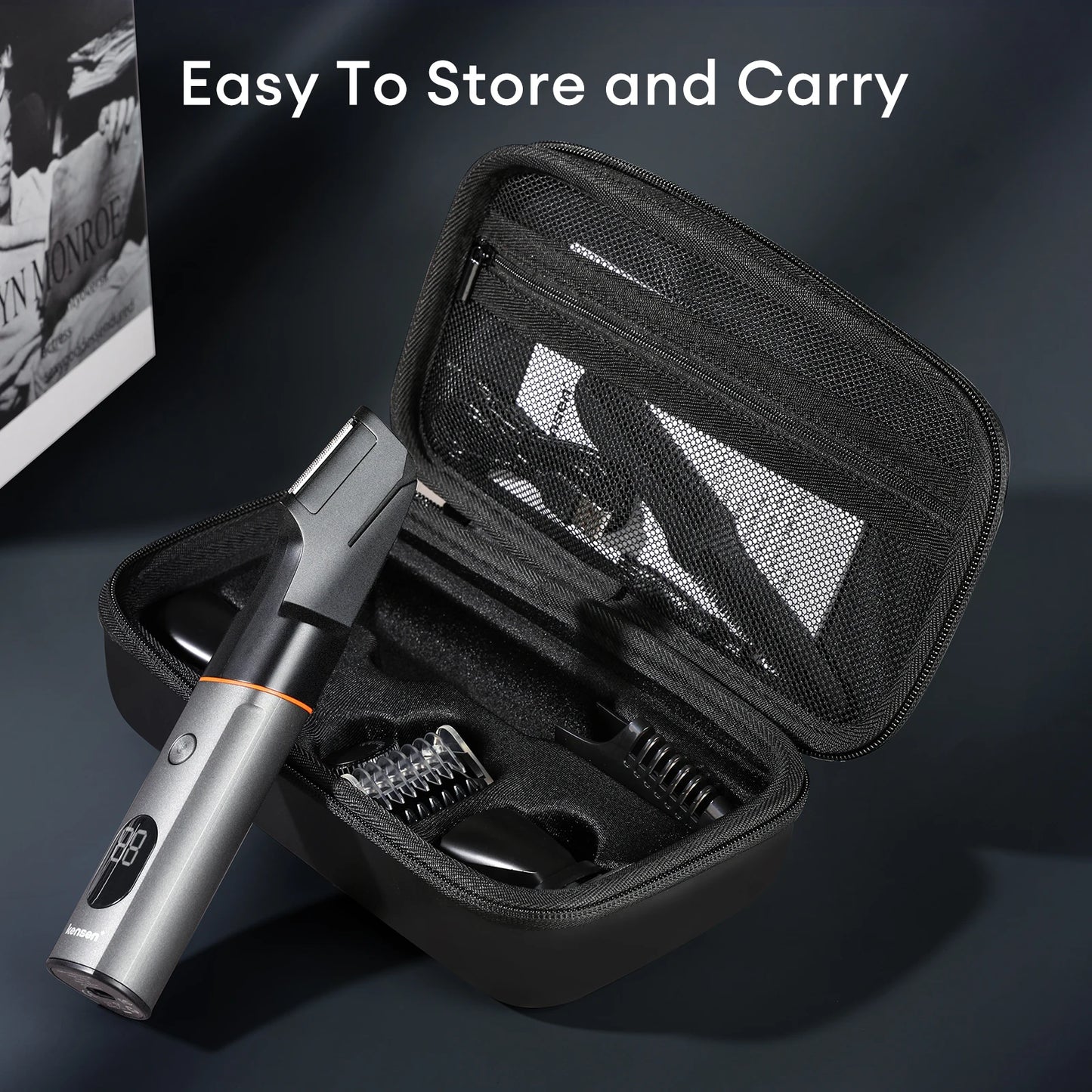 3 in 1 Body Hair Trimmer Kit for Men Hair Shaver