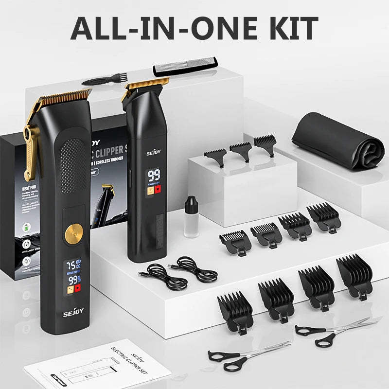 Sejoy Professional Electric hair clippers Kits Adjust Speeds