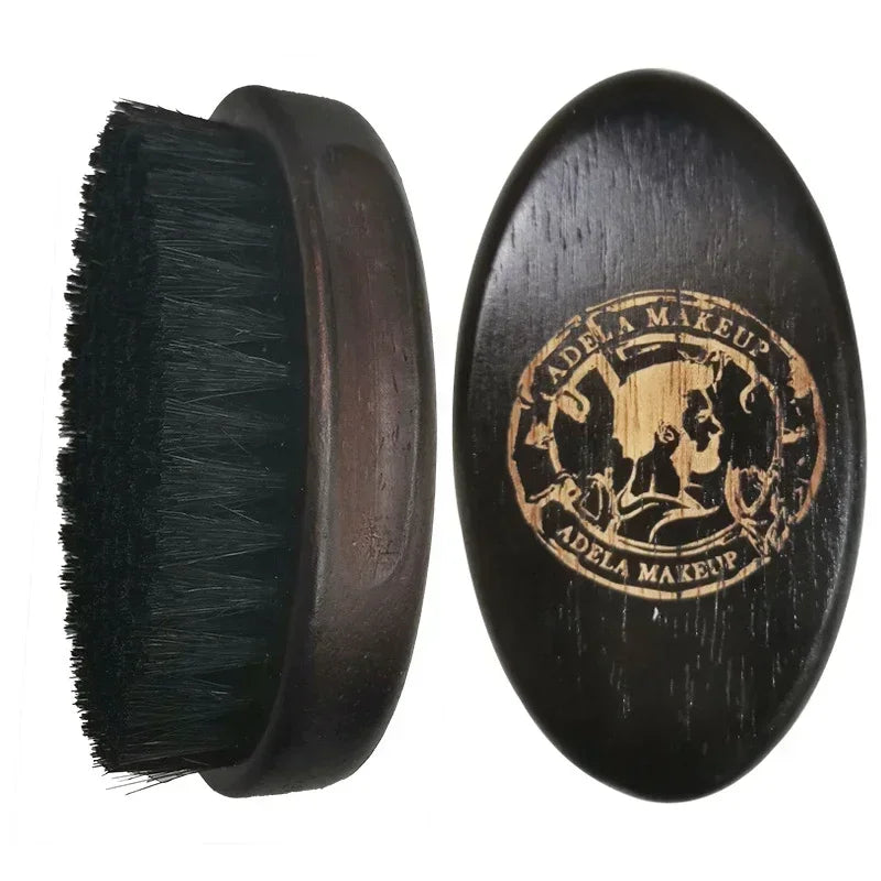 Custom 360 Wave Brush For Men Pure Natural 100% Boar Bristle