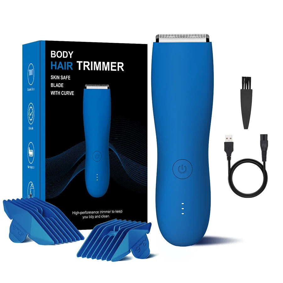 Men's Electric Groin & Body Shaver Trimmer