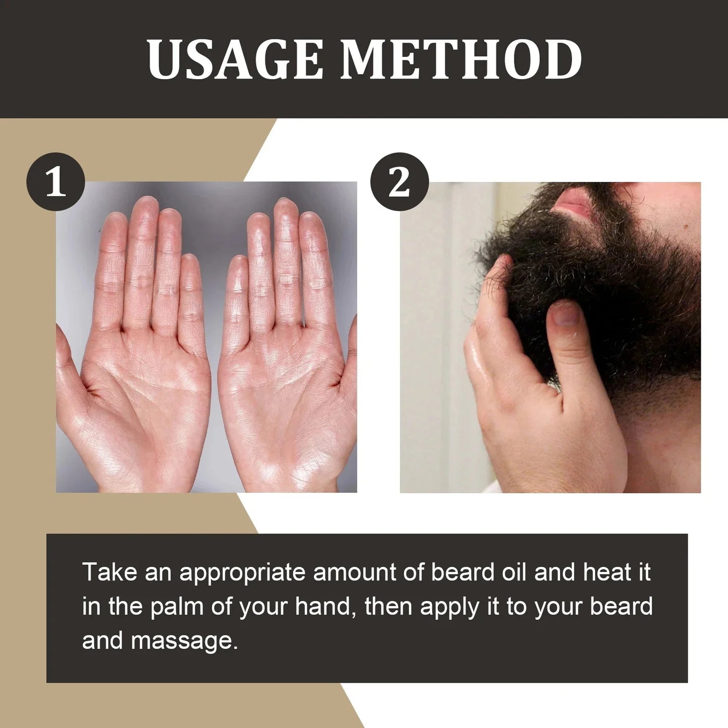 Fast Beard Growth Serum For Men Promote Beard Regrowth