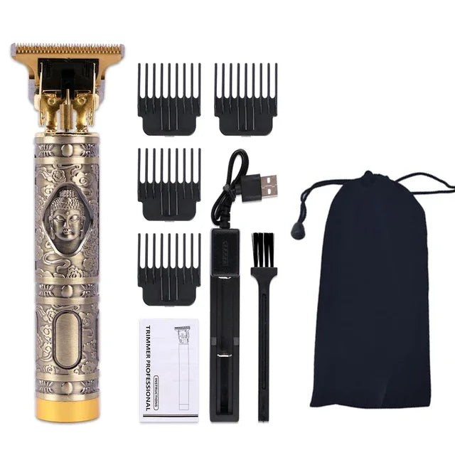 USB Professional Barber Hair Clipper Hair Trimmer Electric Shaver