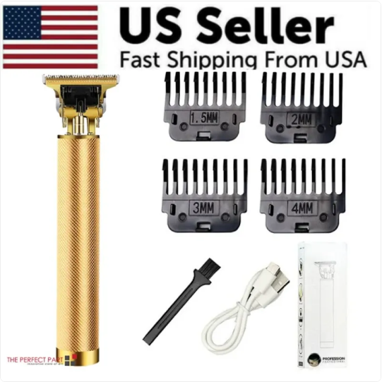T9 Hair Trimmer Barber Hair Clipper Cordless Hair Cutting Machine
