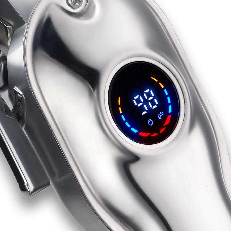 Oil Head Engraving Scissors LCD Digital Display