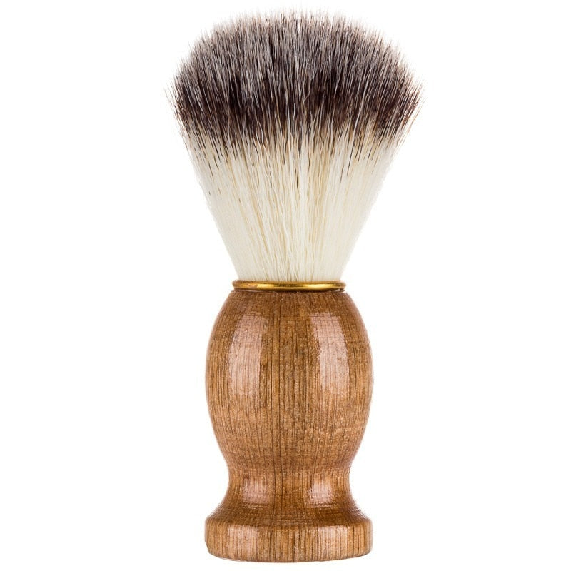 Men Beard Brush Wooden Handle Shaving Brush