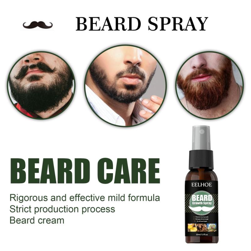 Men's Beard Growth Spray Nourishing And Moisturizing Spray