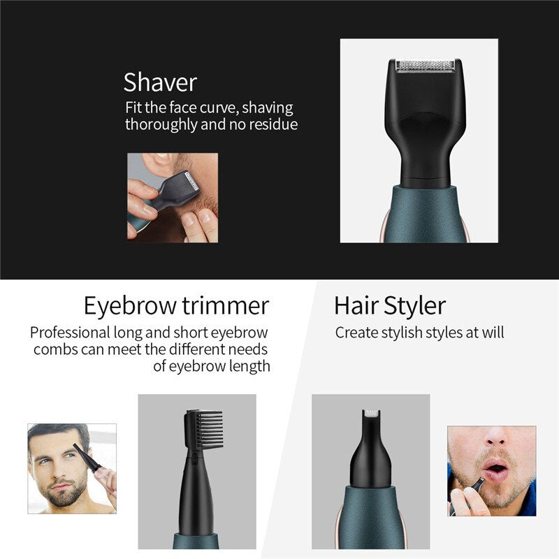 USB Rechargeable Hair Trimmer Shaver