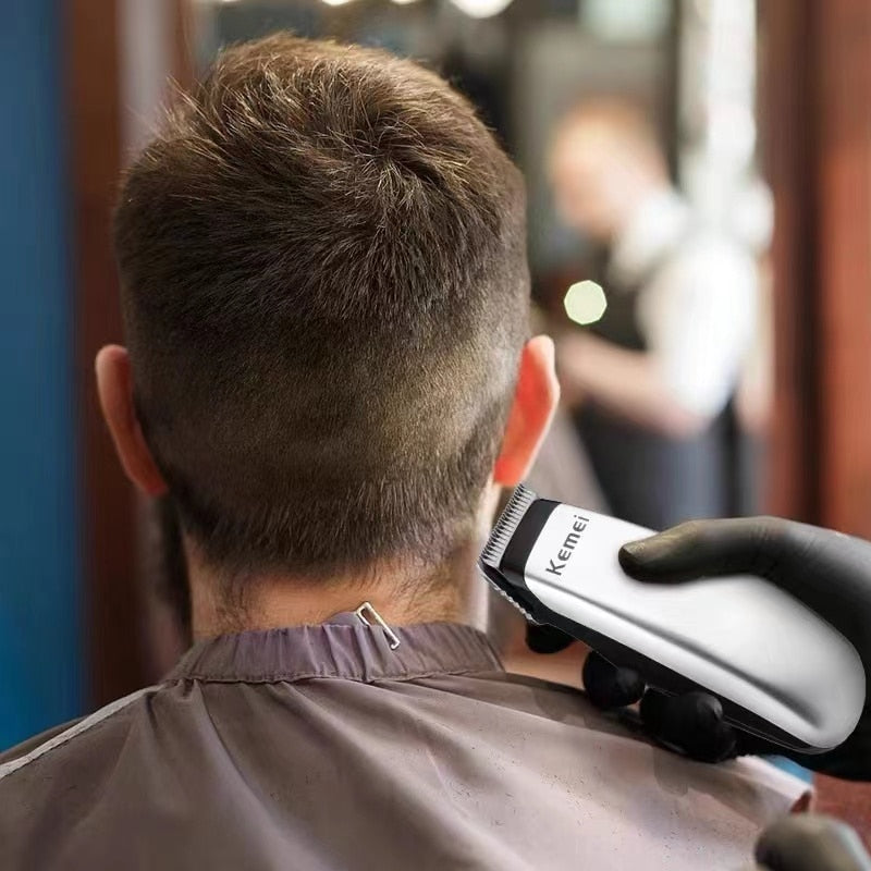 Mini Hair Clipper Electric Men Trimmer cheap silver Portable hair Cutting